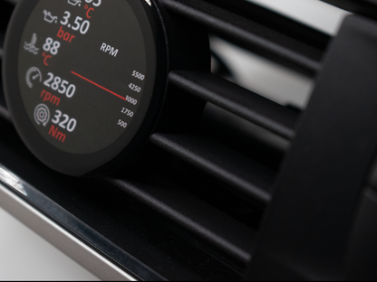 Data display for BMW 3 Series 4 Series F3X F30 F8X F80 F82 ROUND