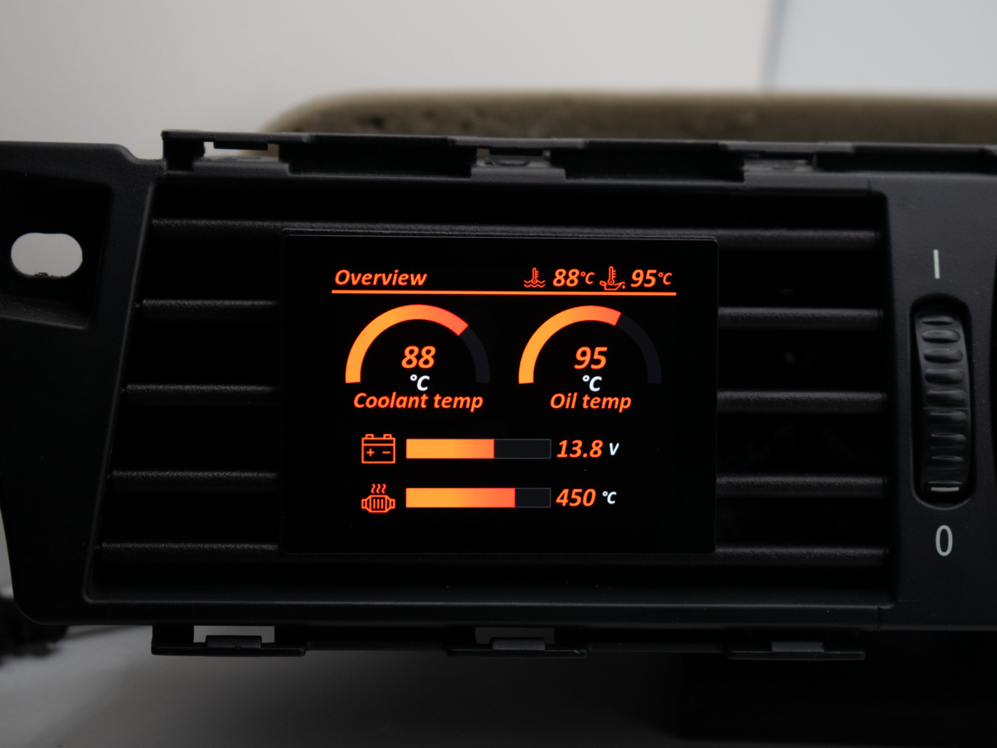 🔥 NEU: Datendisplay für BMW 5er E6X E60 E61 ECKIG