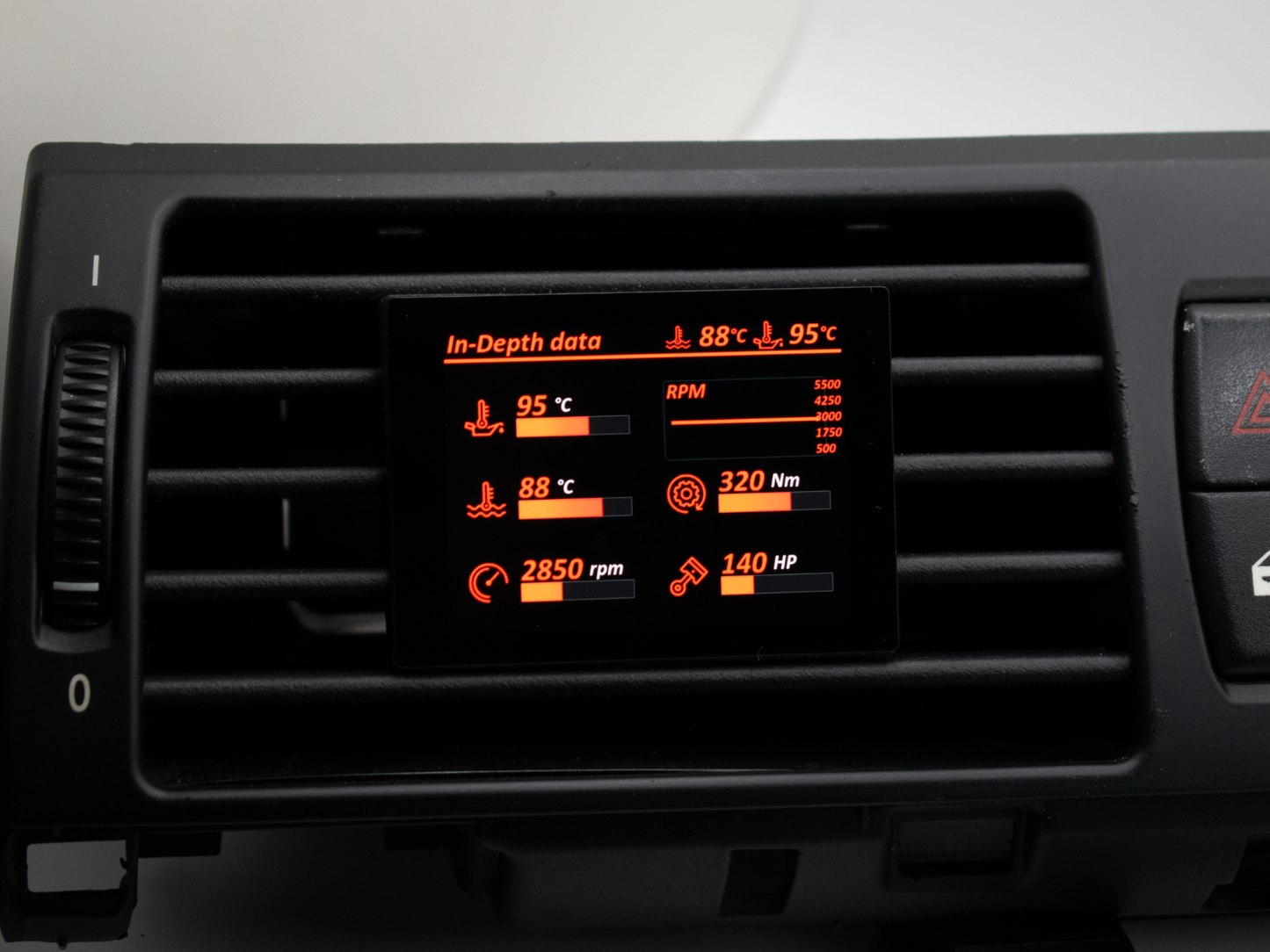 Data display for BMW X5 X6 E70 E71