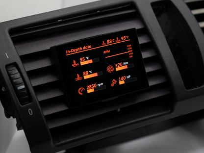 Data display for BMW 1 Series E8X E81 E82 E87 E88