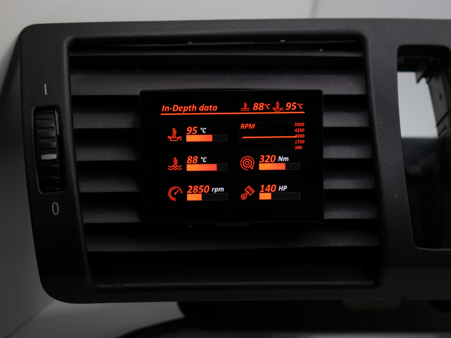 Data display for BMW 1 Series E8X E81 E82 E87 E88