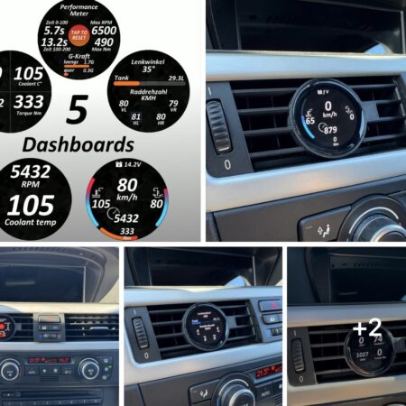 COREDISPLAY GEN3 - Datendisplay für BMW E9x