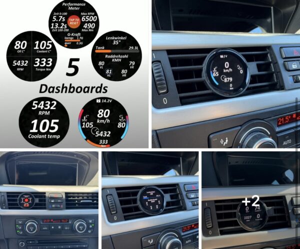 COREDISPLAY GEN3 - Datendisplay für BMW E9x E90 E91 E92 E93
